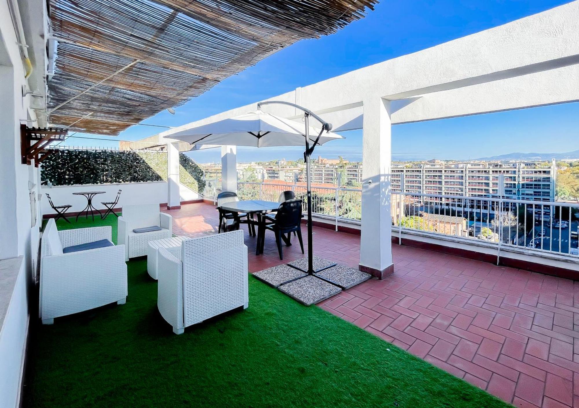 ローマ La Terrazza Imperialeヴィラ エクステリア 写真